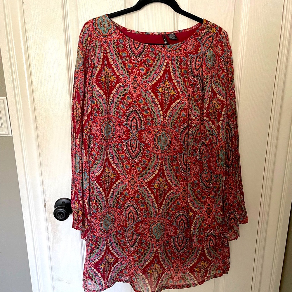 Fire Los Angeles Xl dress in Paisley Print